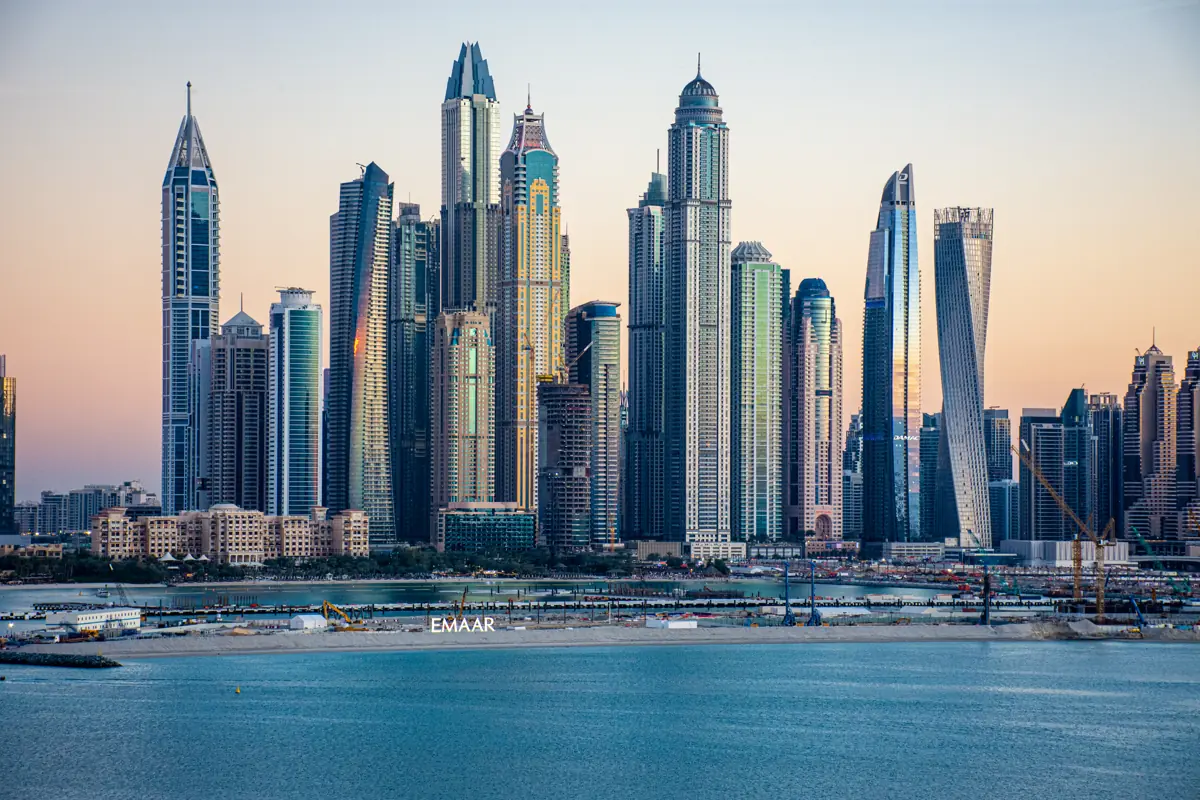 Dubai Marina skyline, illustrating how to vet a business setup adviser in the UAE