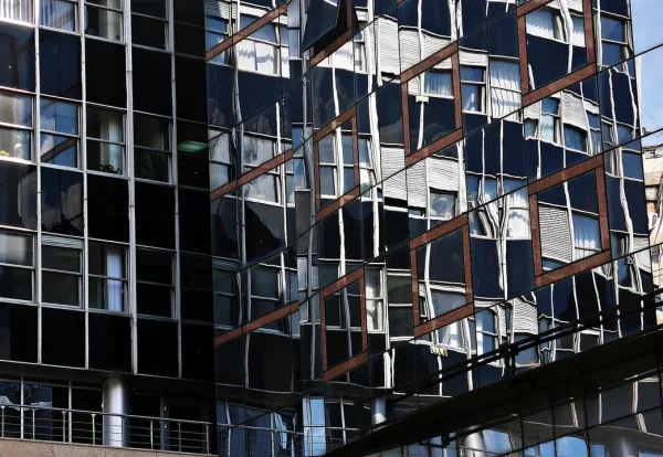 Permanent establishment UAE office building Glass office building where a foreign company could create a permanent establishment UAE tax presence