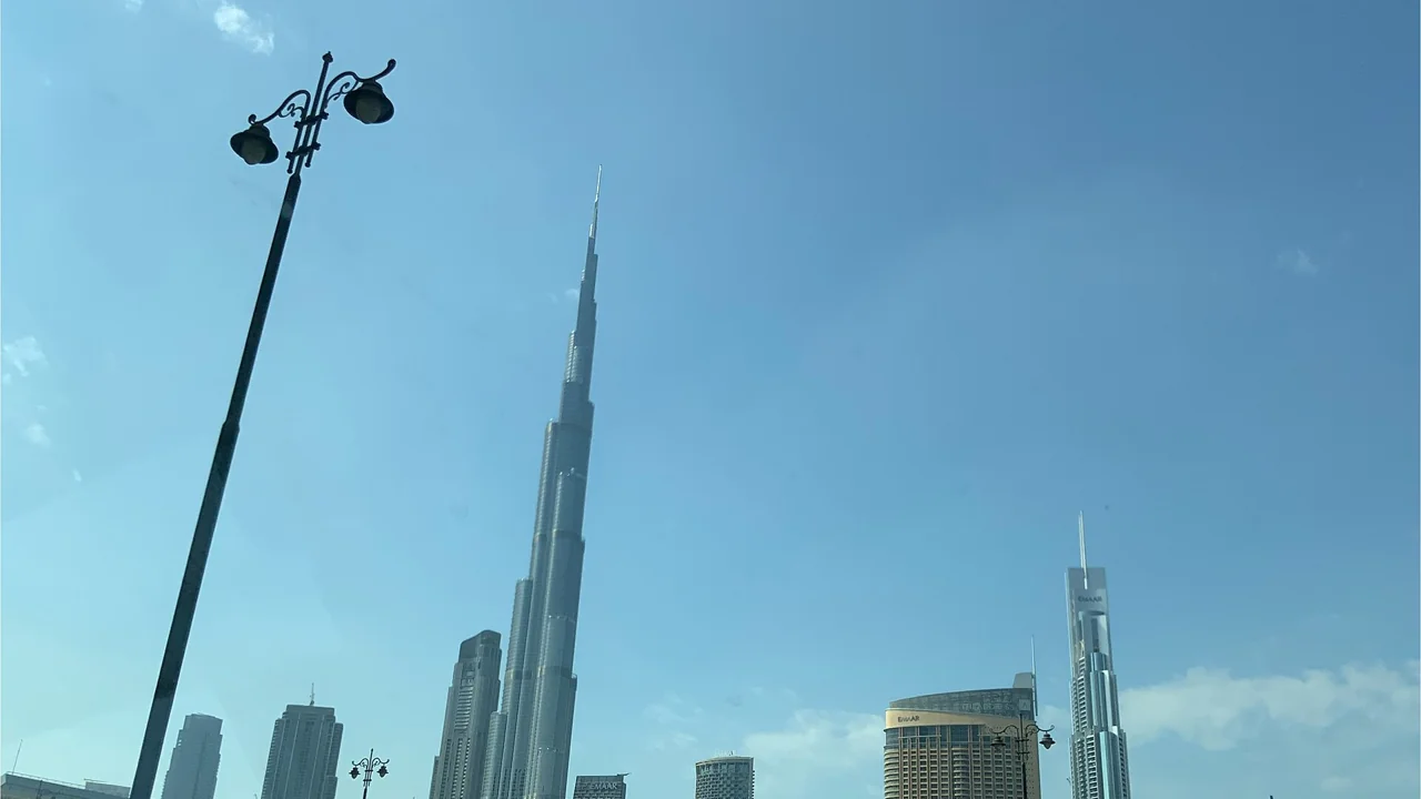 Dubai skyline with Burj Khalifa, the city where a ready-made company in the UAE is often considered