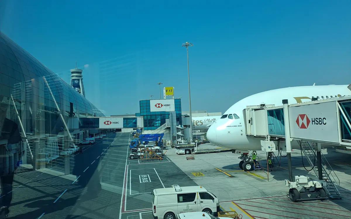 Dubai International Airport Terminal 3, where entry and exit records count toward a UAE tax residency certificate