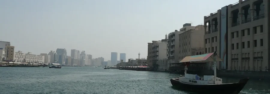 Dubai Creek abra boat: trade name reservation Dubai for new founders