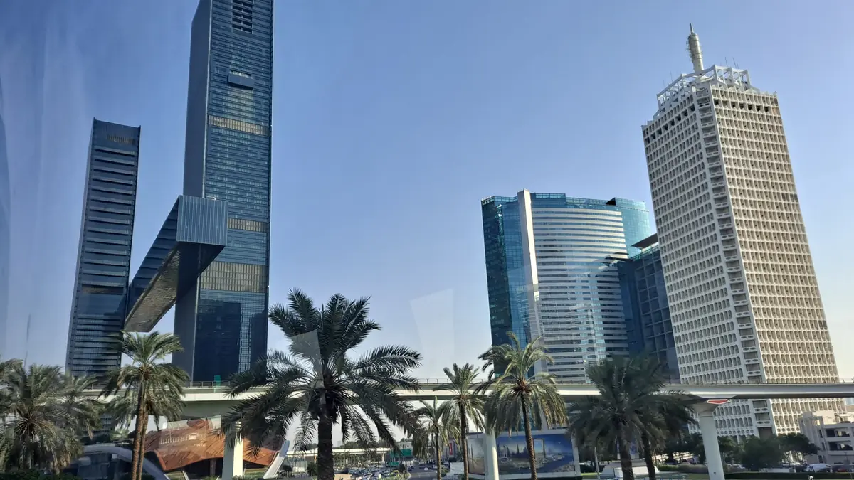 UAE corporate tax penalties: office towers along Sheikh Zayed Road, Dubai